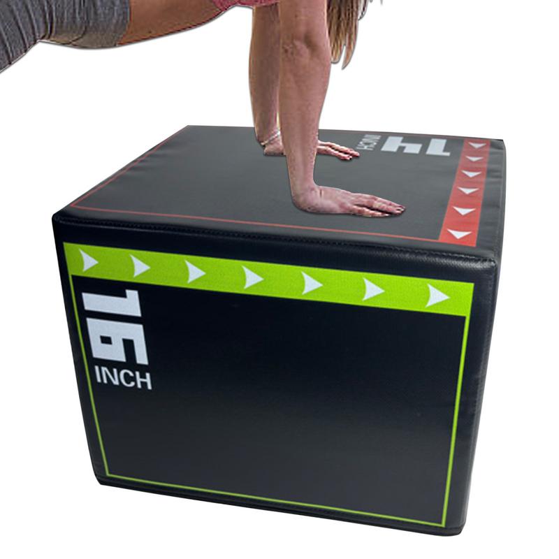 Home Gym Jump Box - Plyometric Jump Box Shockproof Non-Slip Step
