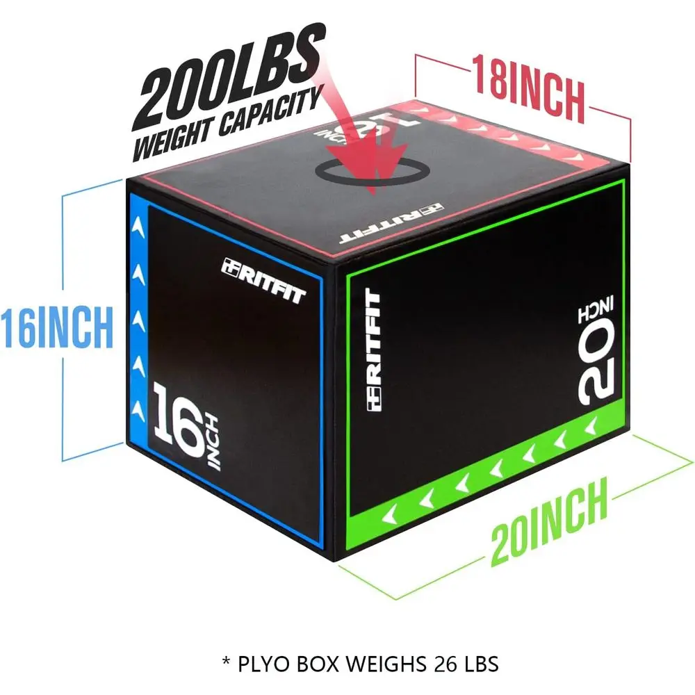 3-in-1 Plyometric Box Set - 30 - Home Gym Jump Box ulasan dan harga