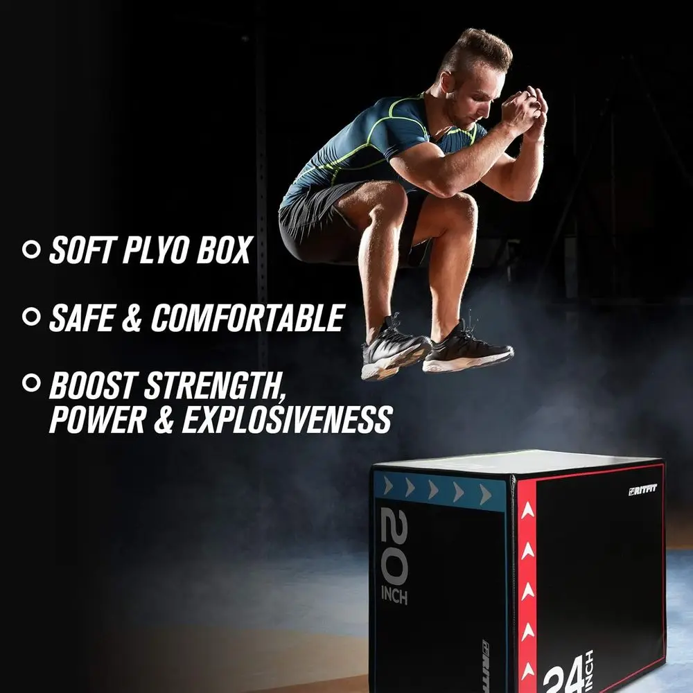 3-in-1 Plyometric Box Set - 30 - Home Gym Jump Box ulasan dan harga