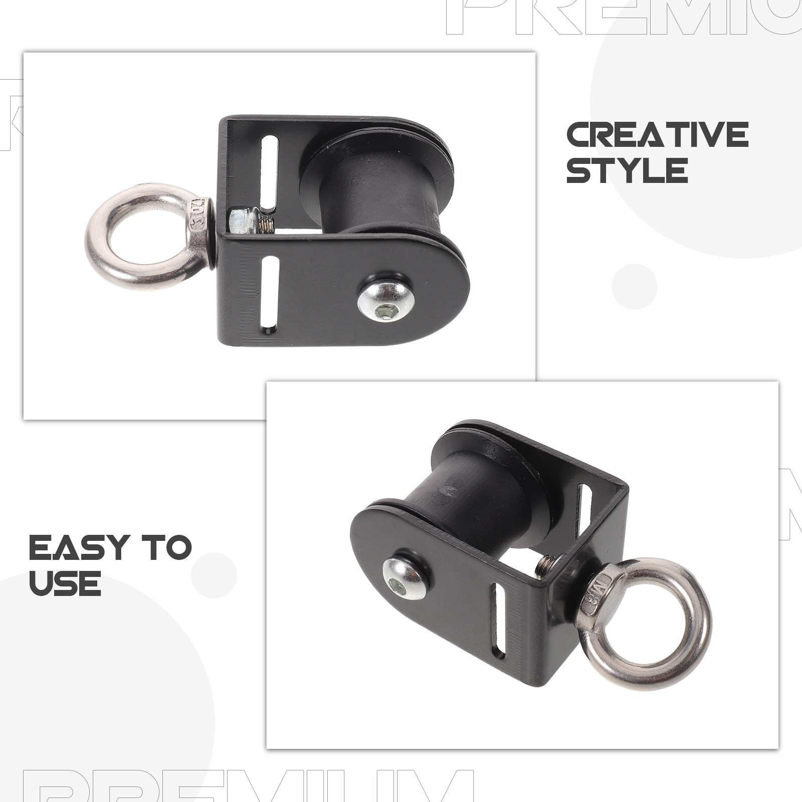 Heavy Duty Cable Pulley Wheel  - Home Gym Cable Pulley System ulasan dan harga