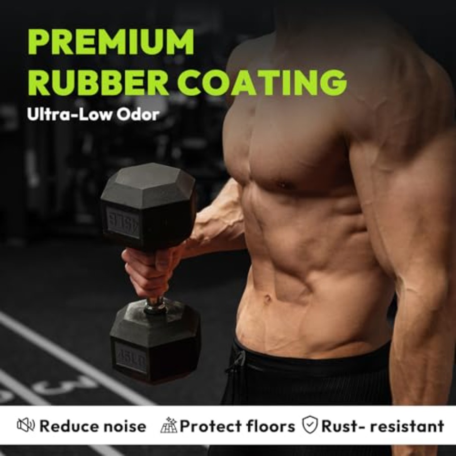 Hex Dumbbell 45-480 lb Set Rub - Hex Dumbbell Set ulasan dan harga