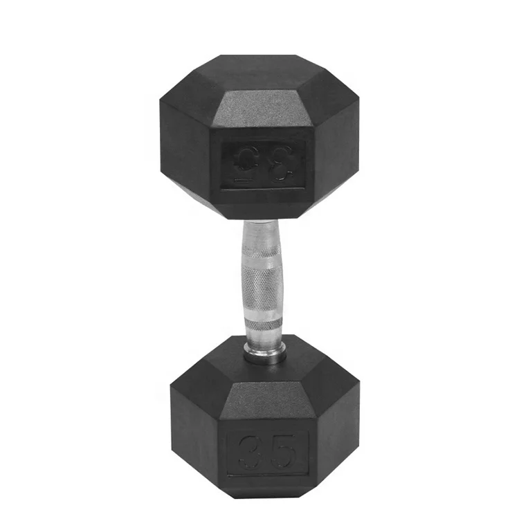 New Product Wholesale Rubber C - Hex Dumbbell Set ulasan dan harga
