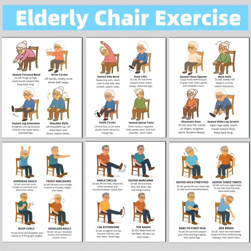 Chair Yoga Exercise Workout Sh - Home Gym Guide ulasan dan harga