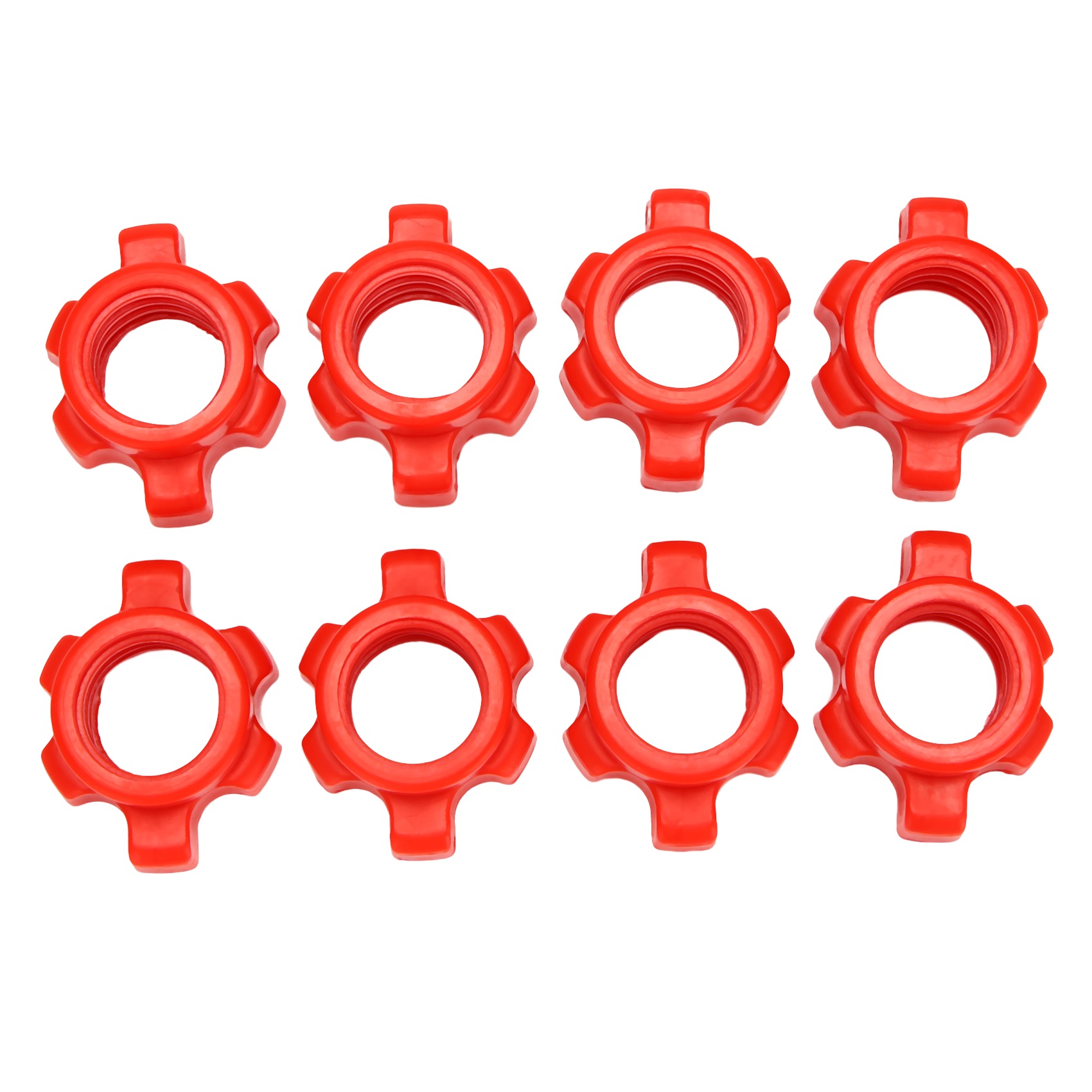 8PCS Dumbbell Nut,Dumbbell Rod - Hex Dumbbell Set ulasan dan harga