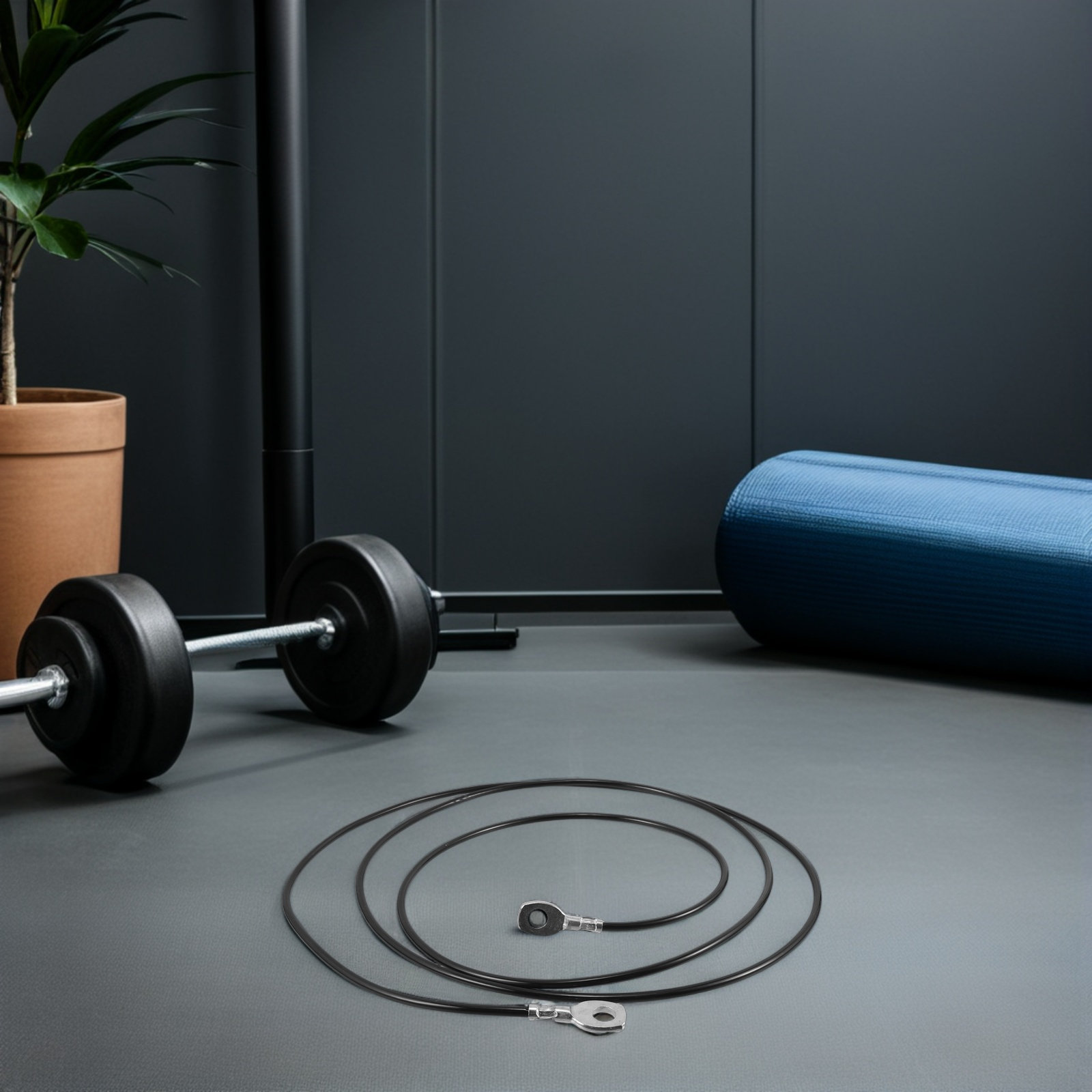 Heavy Duty Steel Wire Gym Cabl - Home Gym Cable Pulley System ulasan dan harga