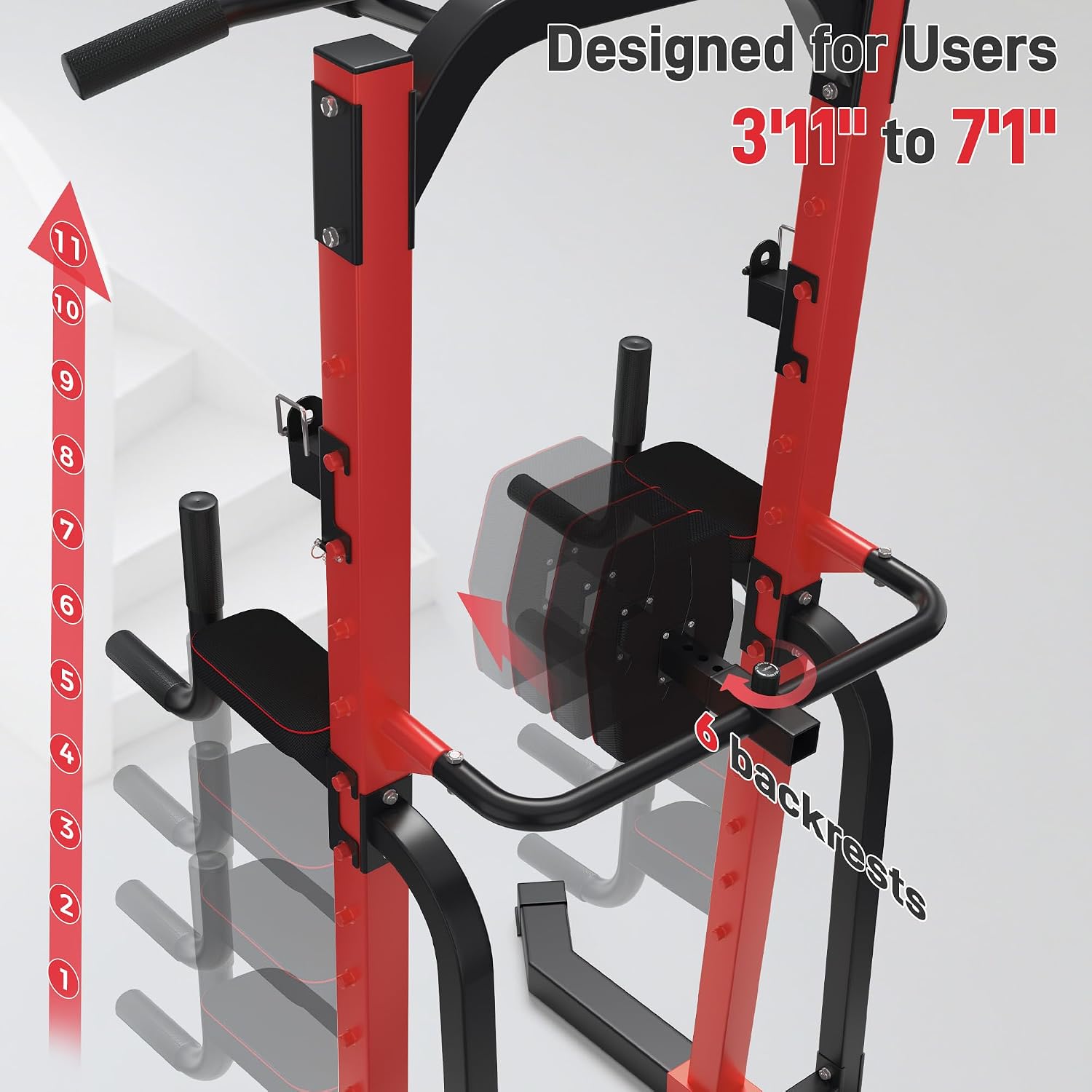 Heavy Duty Power Tower Pull Up - Home Gym Multifunctional ulasan dan harga