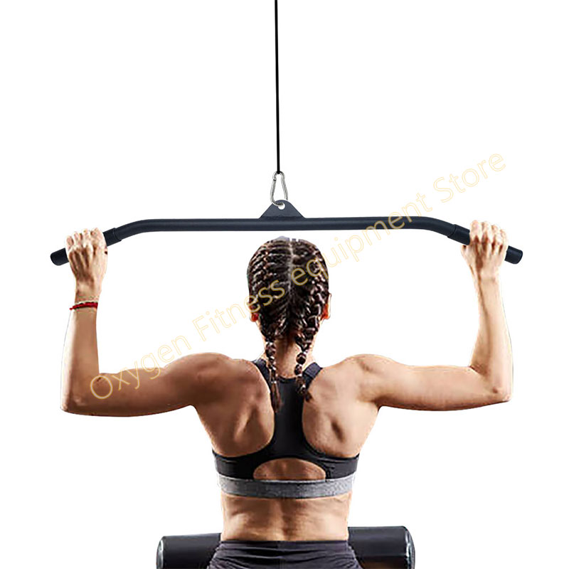 29/39/48 Inch LAT Pulldown Bar - Home Gym Cable Pulley System ulasan dan harga