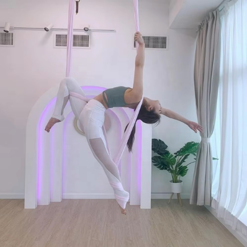 8 Meters Professional Black Ae - Yoga Trapeze Swing ulasan dan harga