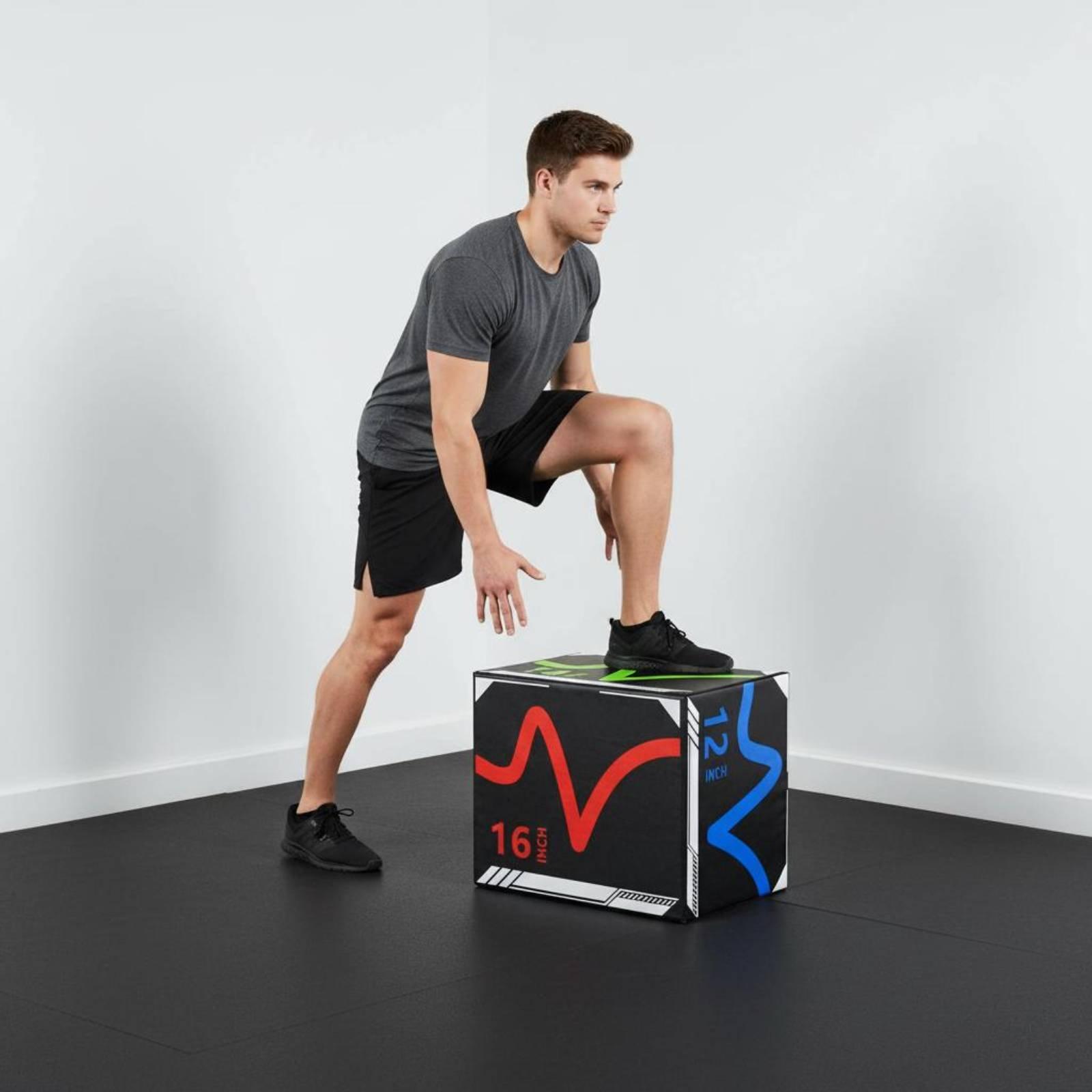 3 in 1 Versatile Soft Jump Box - Home Gym Jump Box ulasan dan harga