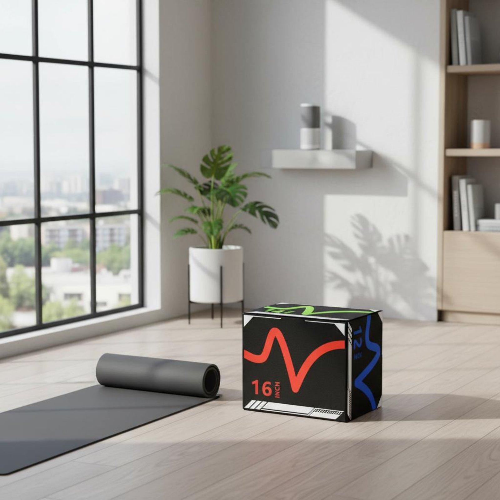 3 in 1 Versatile Soft Jump Box - Home Gym Jump Box ulasan dan harga