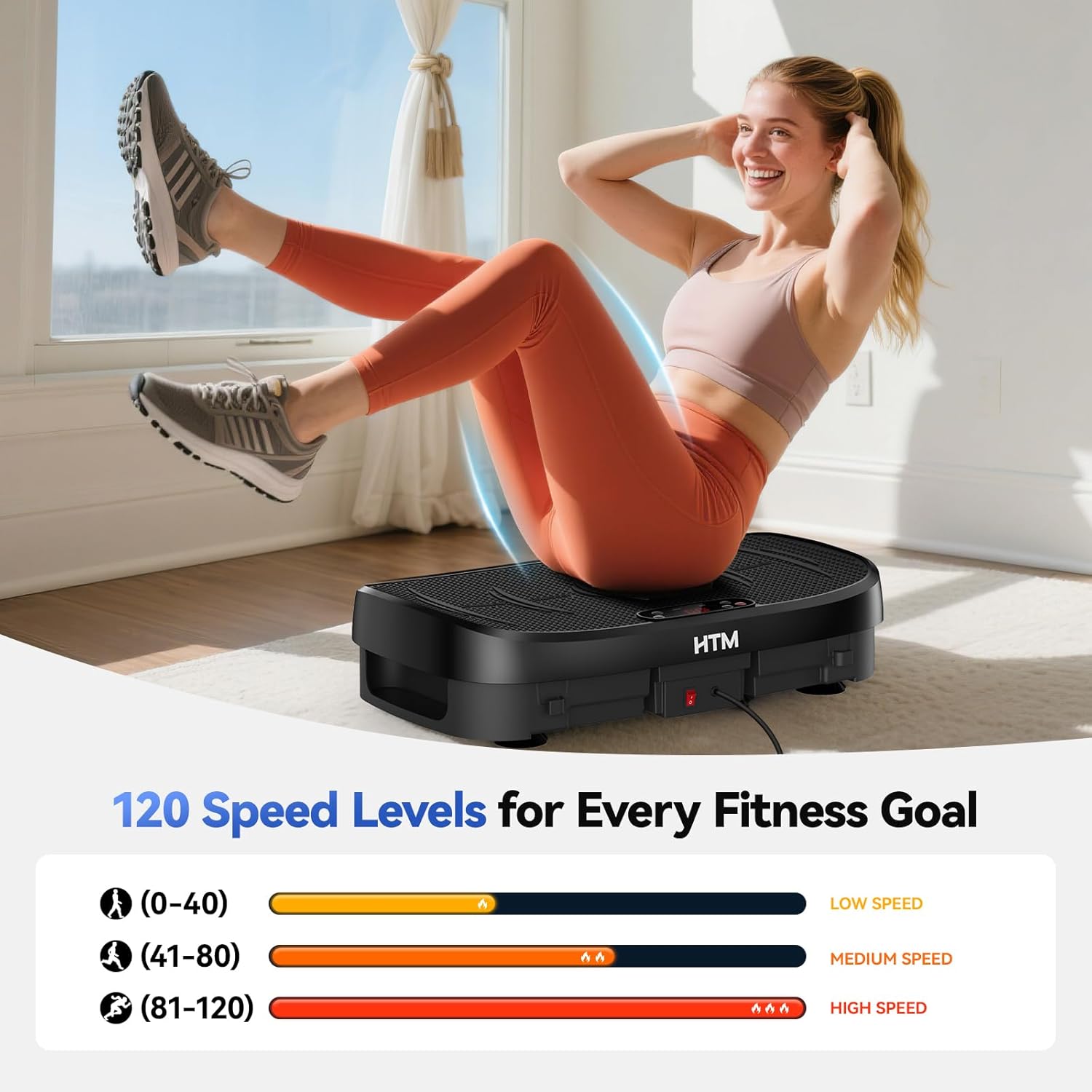 Vibration Plate Fat Burning Fi - Home Gym Garden ulasan dan harga