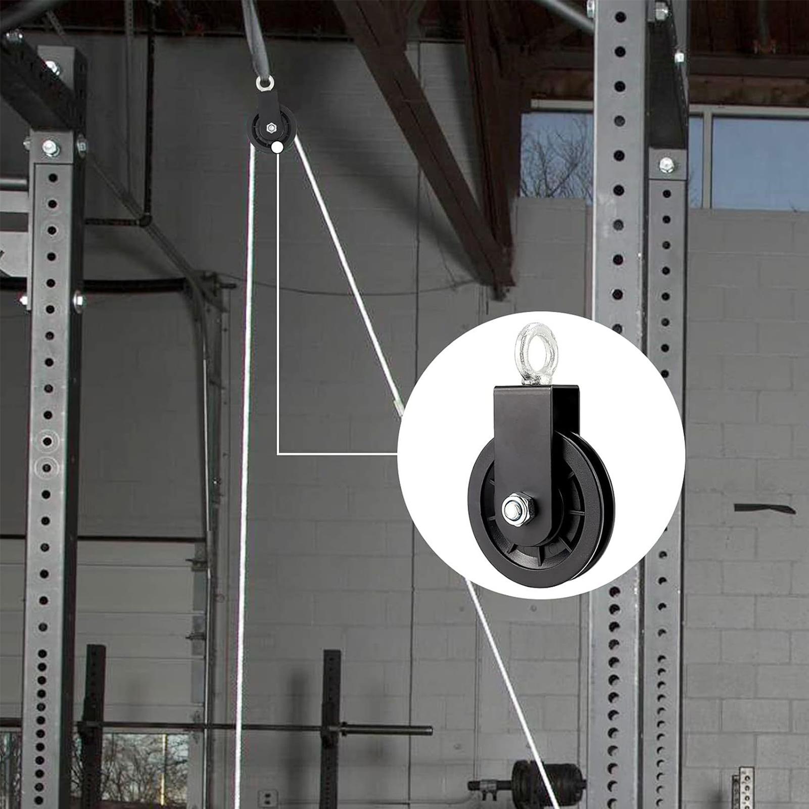 Gym Pulley Wheel Heavy Duty St - Home Gym Cable Pulley System ulasan dan harga