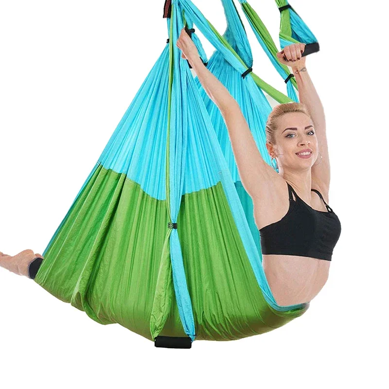 6 Handles Aerial Yoga Hammock  - Yoga Trapeze Swing ulasan dan harga