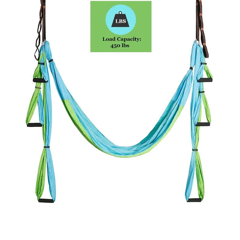 6 Handles Aerial Yoga Hammock  - Yoga Trapeze Swing ulasan dan harga