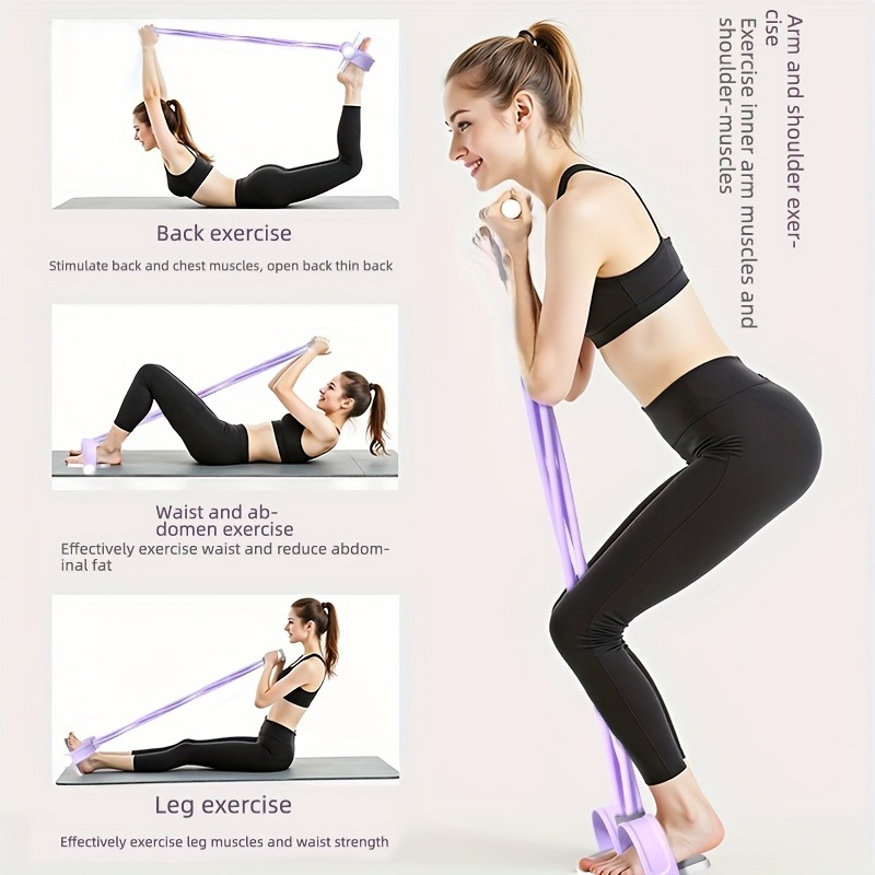 4-Tube Pedal Resistance Band M - Home Gym Garden ulasan dan harga