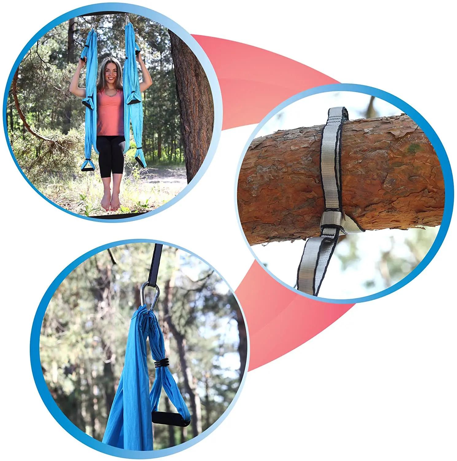 2.5*1.5m Aerial Yoga Swing wit - Yoga Trapeze Swing ulasan dan harga