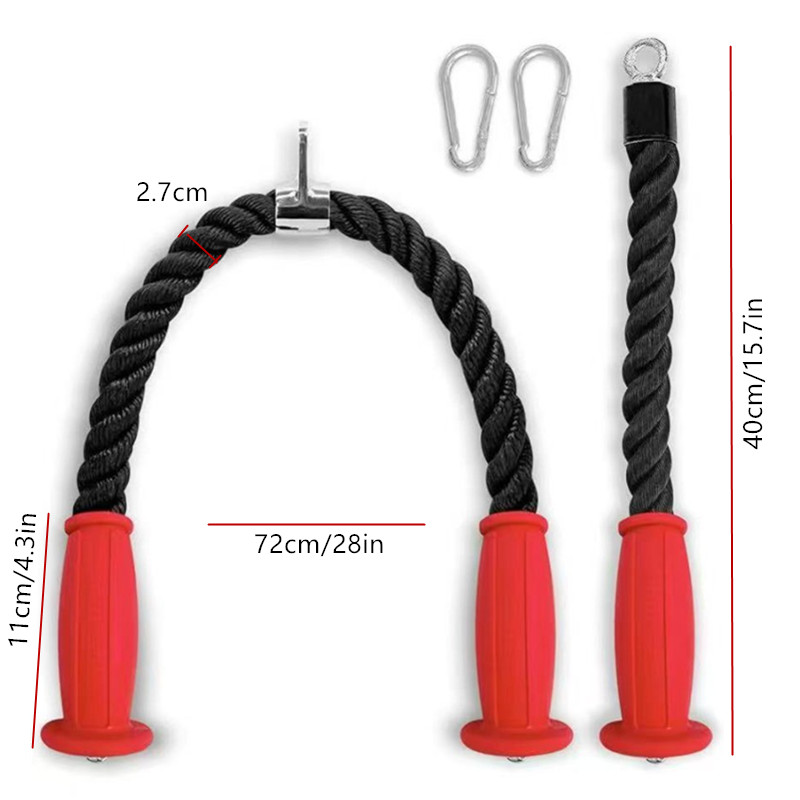 Ergonomic Tricep Ropes Non-Sli - Home Gym Garden ulasan dan harga
