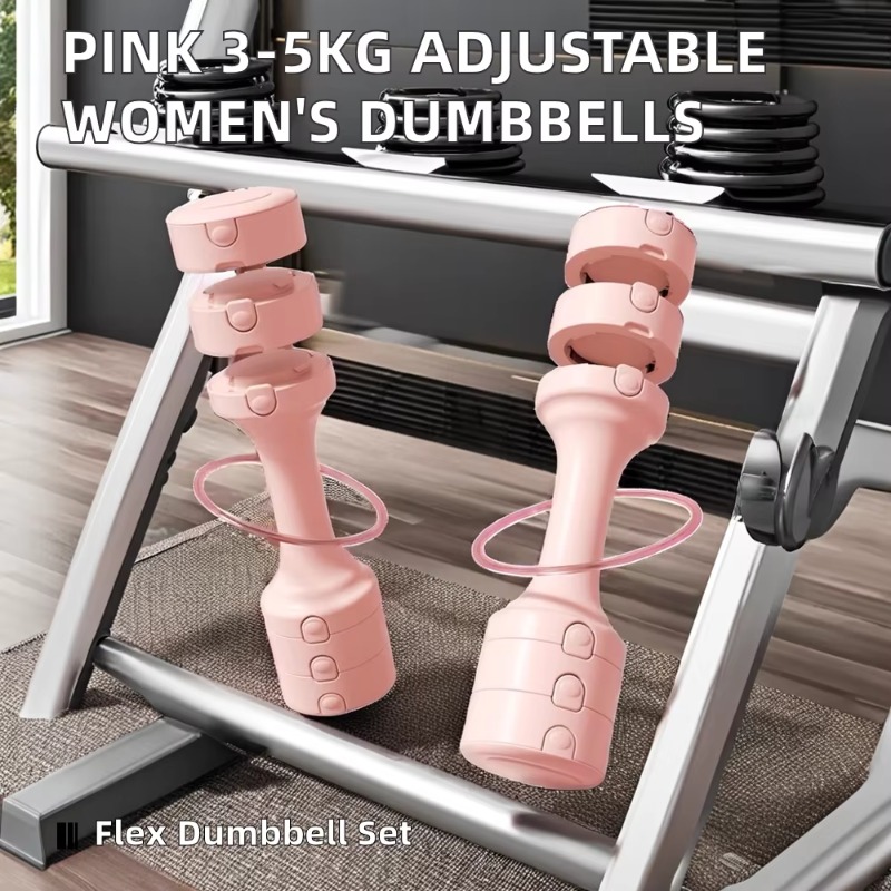 Pink Adjustable Steel Kettlebe - Home Gym Daily Routine ulasan dan harga