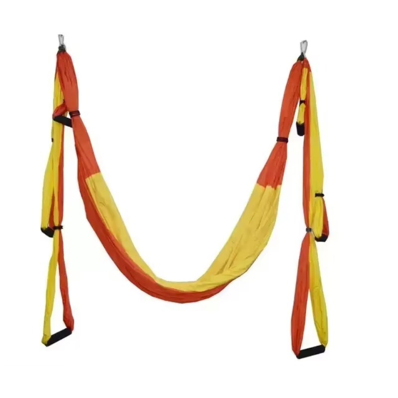 Aerial Yoga Swing with Long St - Yoga Trapeze Swing ulasan dan harga