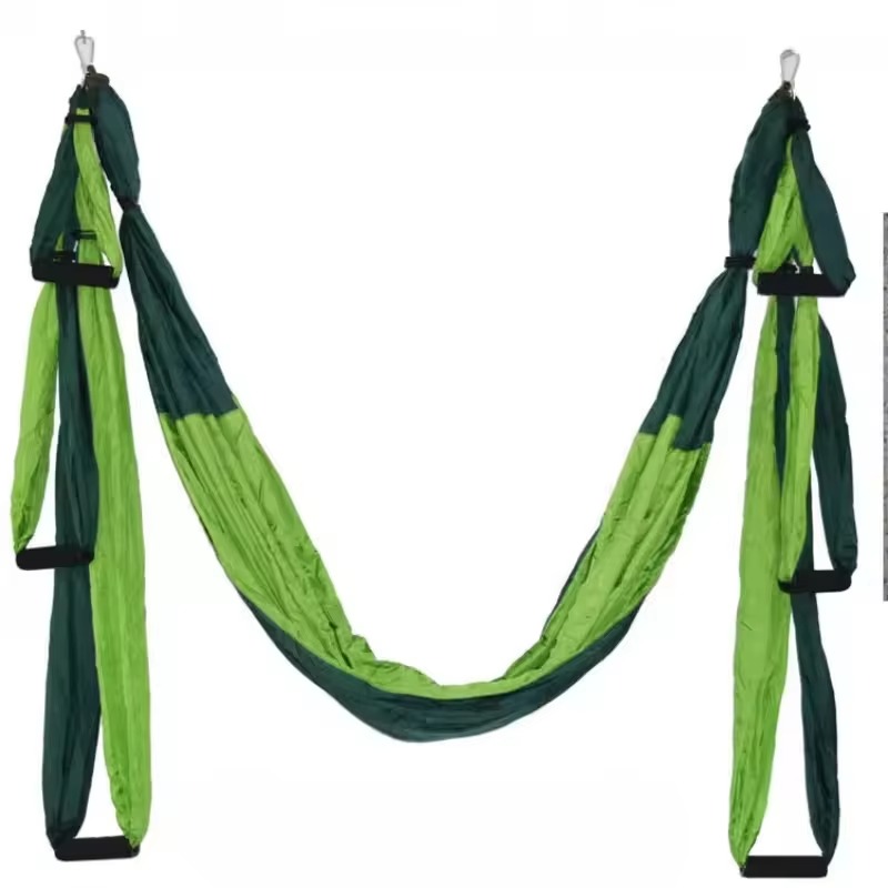 Aerial Yoga Swing with Long St - Yoga Trapeze Swing ulasan dan harga