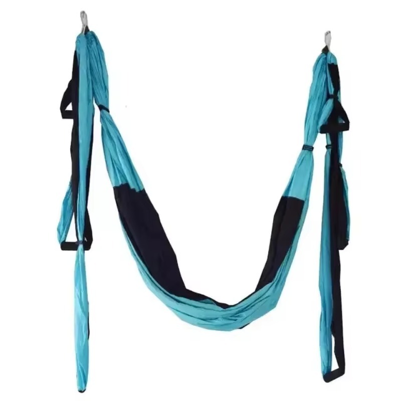 Aerial Yoga Swing with Long St - Yoga Trapeze Swing ulasan dan harga