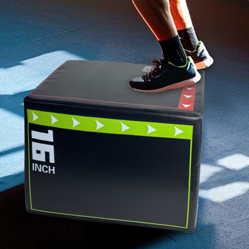 Plyometric Jump Box Shockproof - Home Gym Jump Box ulasan dan harga