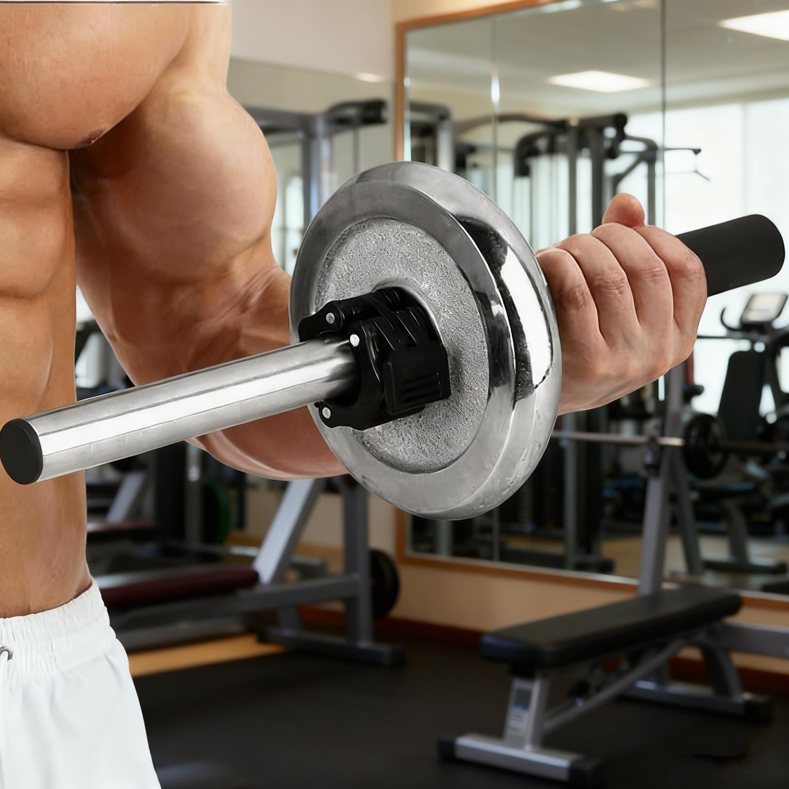 Dumbbell Handles Wrist Bar Wor - Home Gym Daily Routine ulasan dan harga