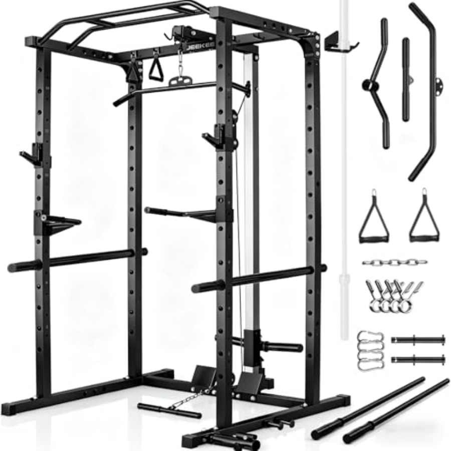 Home gym power rack with LAT p - Home Gym Multifunctional ulasan dan harga