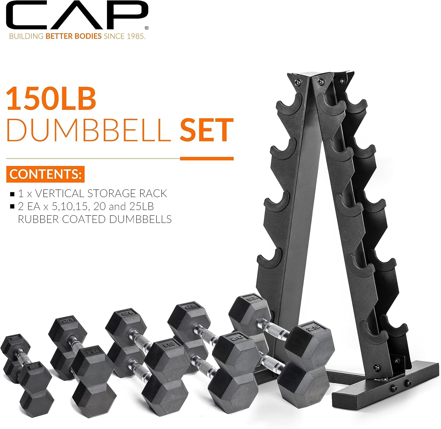 Coated Hex Dumbbell Weight Set - Hex Dumbbell Set ulasan dan harga