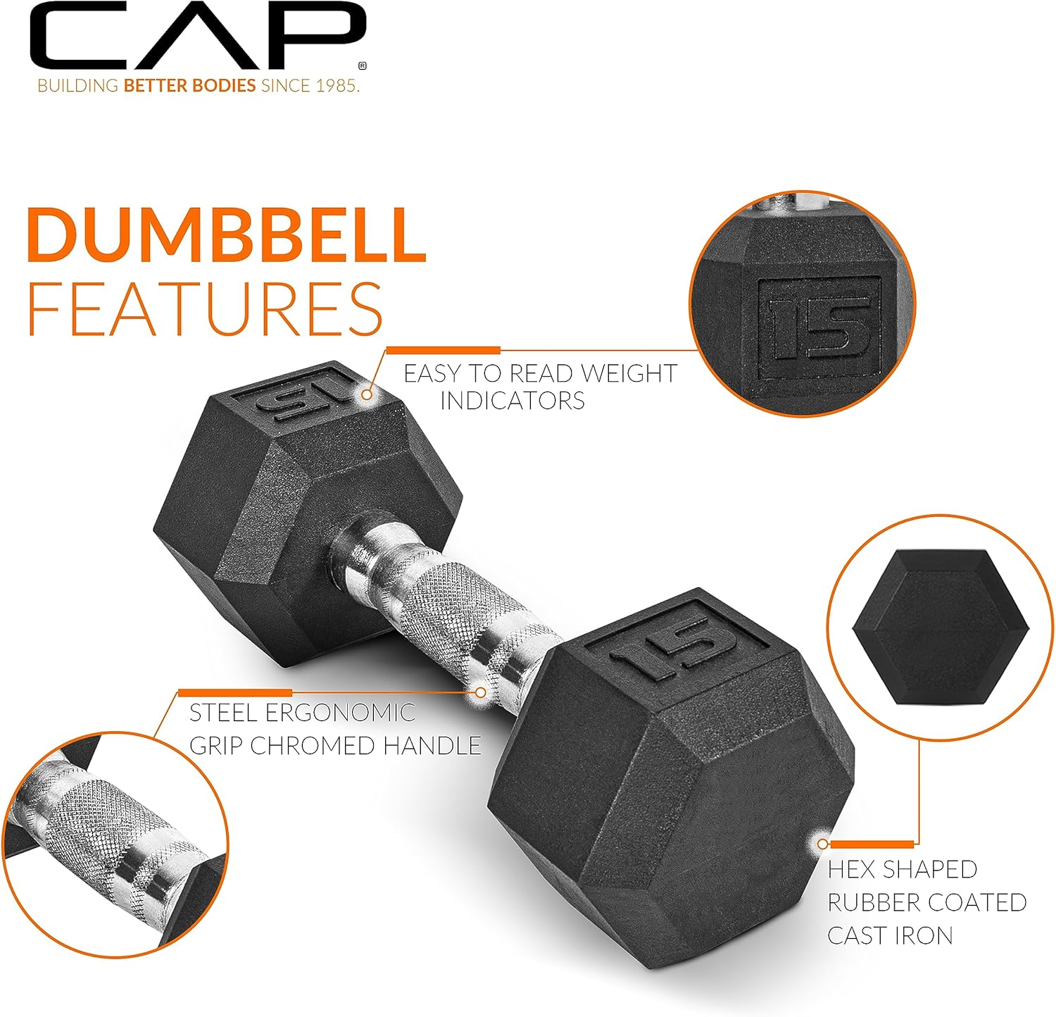 Coated Hex Dumbbell Weight Set - Hex Dumbbell Set ulasan dan harga