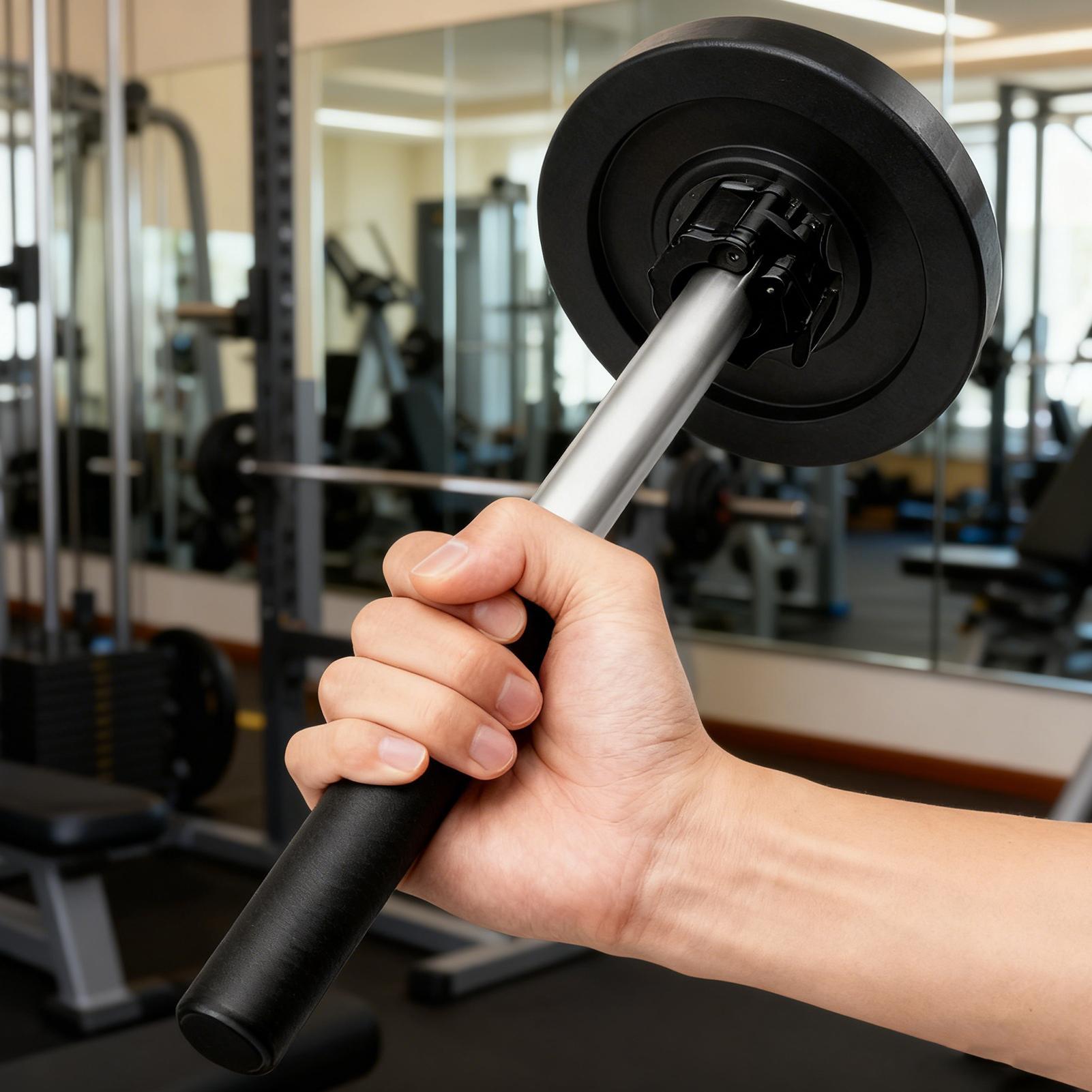 Dumbbell Bar Wrist Bar Exercis - Home Gym Daily Routine ulasan dan harga