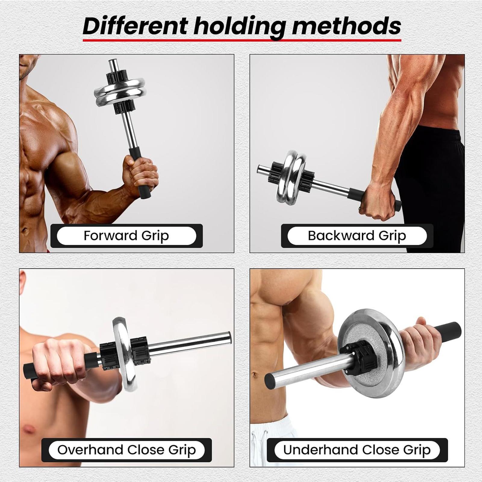 Dumbbell Bar Wrist Bar Exercis - Home Gym Daily Routine ulasan dan harga