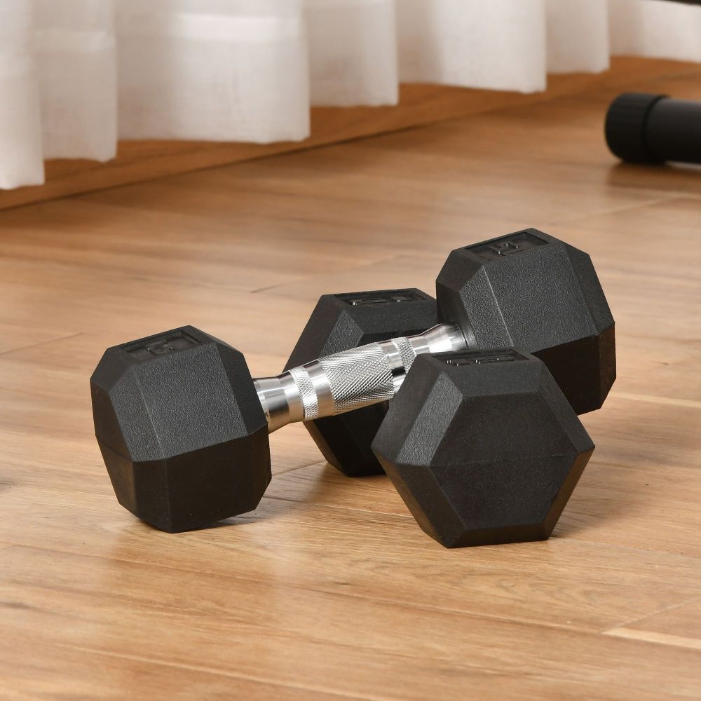 Ye Soozier 2x15lbs Hex Dumbbel - Hex Dumbbell Set ulasan dan harga