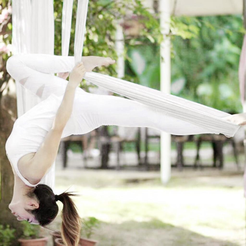 Nylon Aerial Yoga Hammock Dura - Yoga Trapeze Swing ulasan dan harga