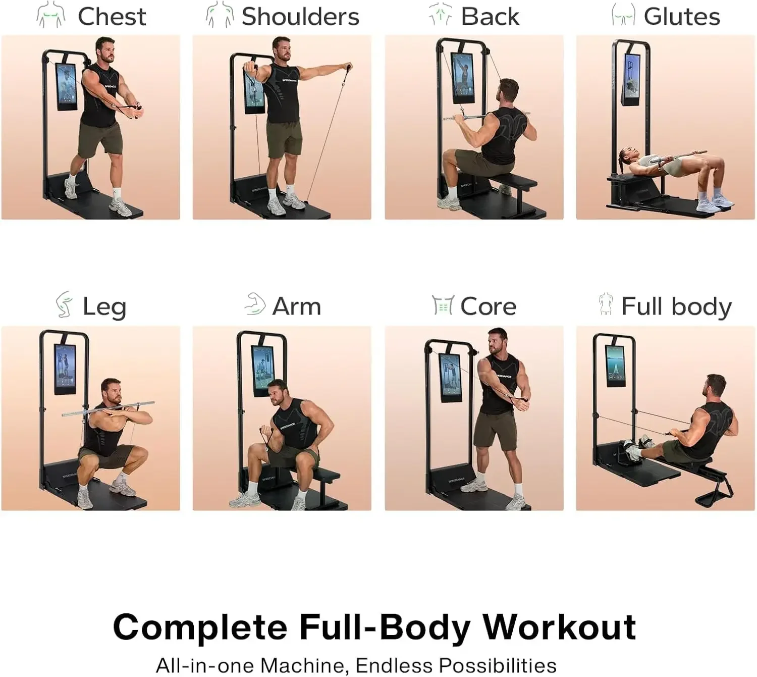 Gym Monster 2 Smart Home Gym A - Home Gym Full Setup ulasan dan harga