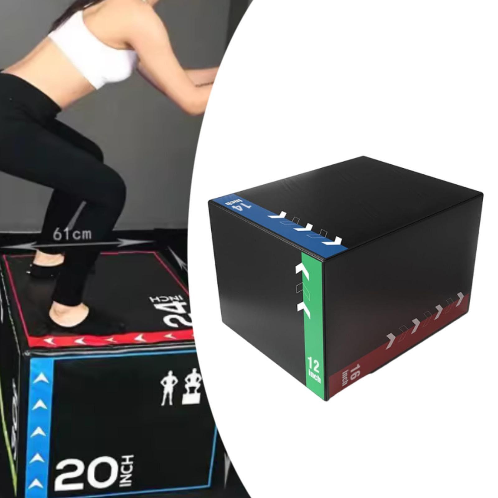 Plyometric Jump Box Heavy Duty - Home Gym Jump Box ulasan dan harga