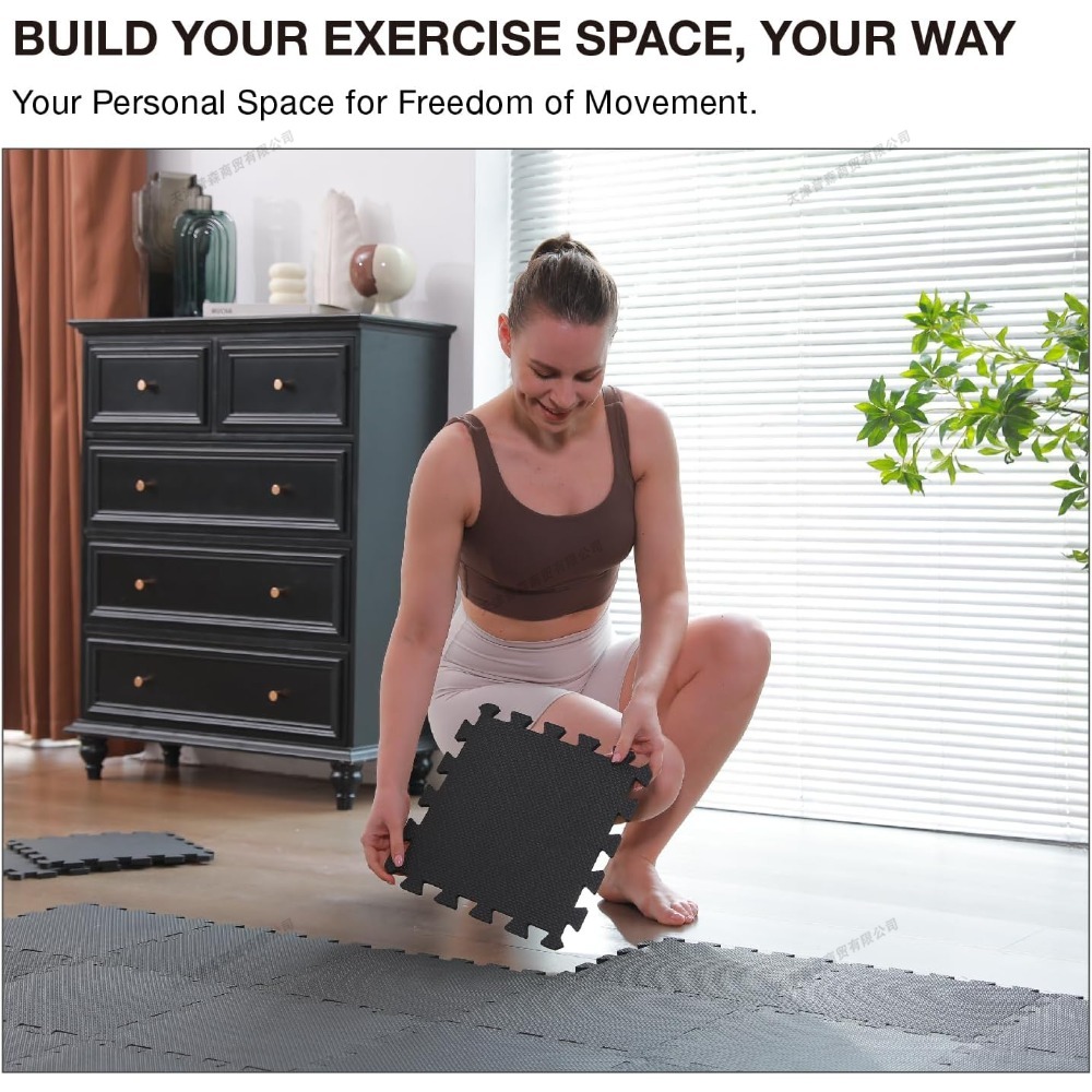 10Pcs Interlocking Foam Exerci - Home Gym Room ulasan dan harga