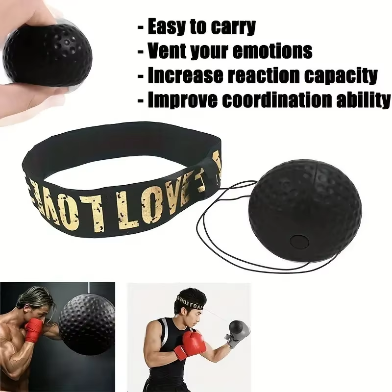 Boxing Speed Ball Head-Mounted - Home Gym Garden ulasan dan harga
