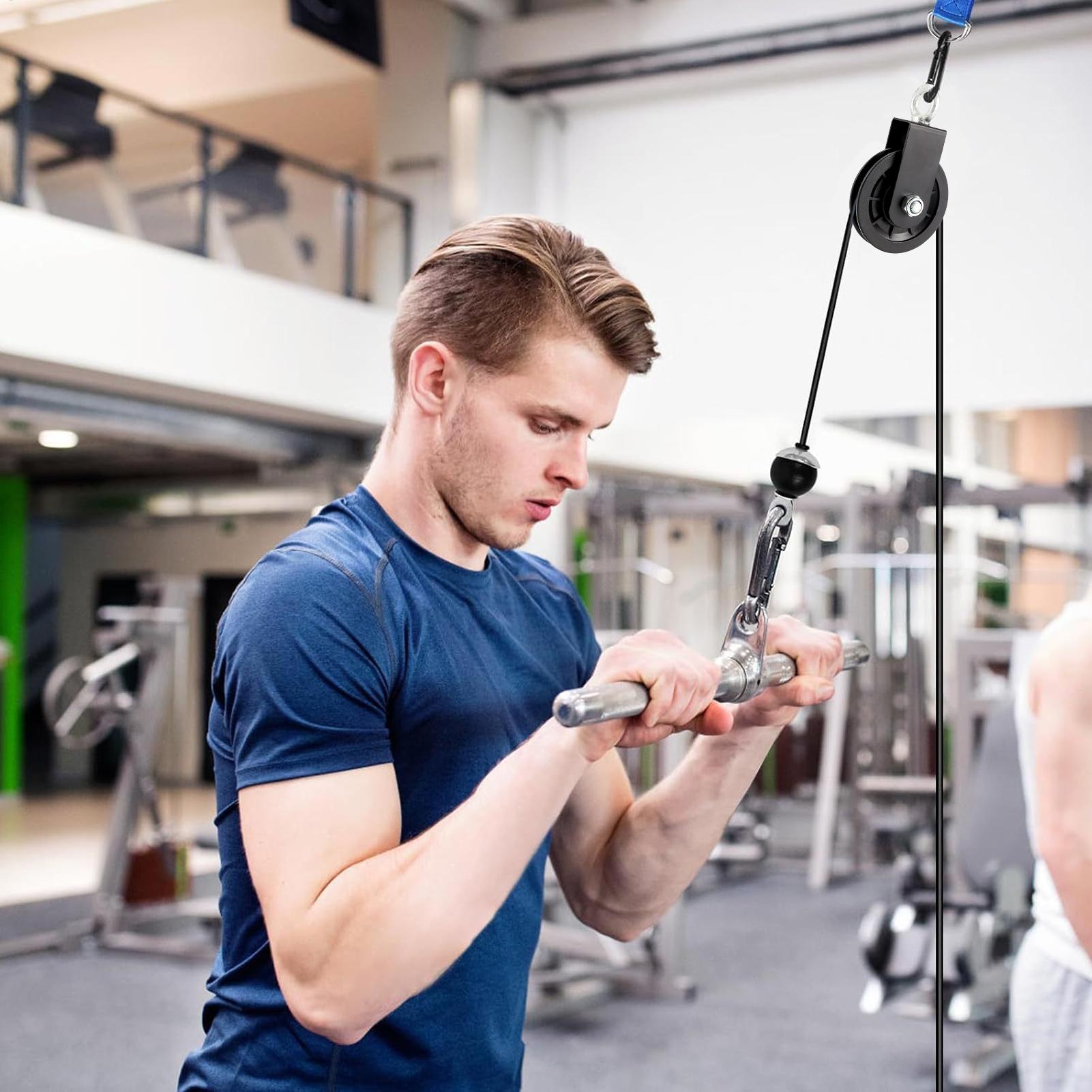 Gym Pulley Wheel Heavy Duty St - Home Gym Cable Pulley System ulasan dan harga