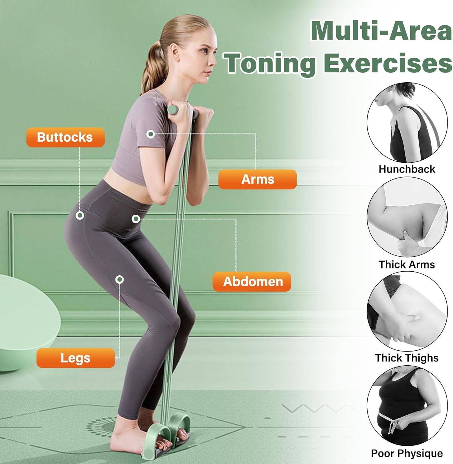 6 Tubes Natural Rubber Pedal R - Home Gym Full Setup ulasan dan harga