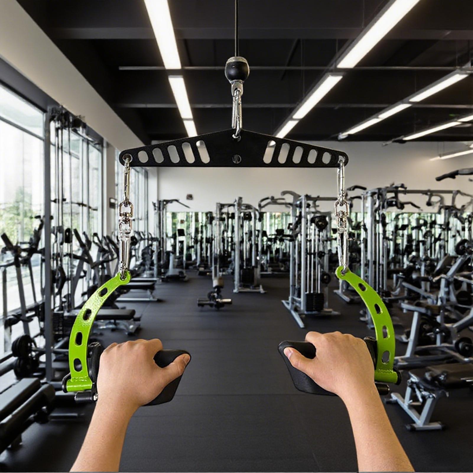Cable Machine Attachment Pulle - Home Gym Cable Pulley System ulasan dan harga