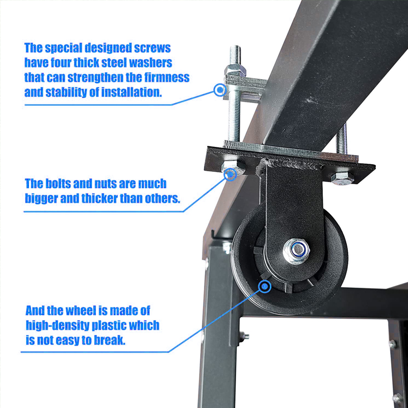Heavy Duty Pulley System - Adj - Home Gym Cable Pulley System ulasan dan harga
