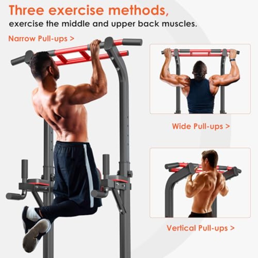 Home gym pull up bar station:  - Home Gym Multifunctional ulasan dan harga