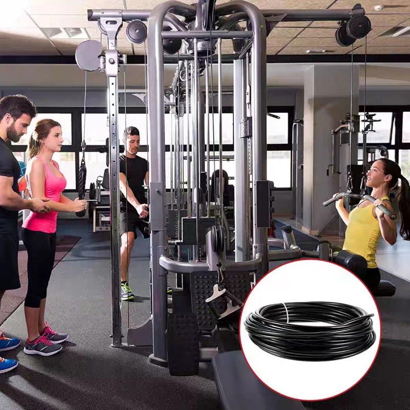 Steel Wire Rope Fitness Cable  - Home Gym Cable Pulley System ulasan dan harga