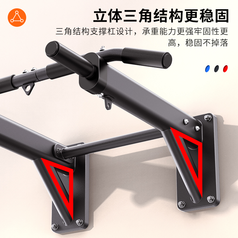 Wall Horizontal Bar Pull Up Ba - Home Gym Multifunctional ulasan dan harga